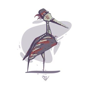 Oriental stork T-Shirt