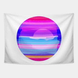 Colorful Abstract Art Tapestry