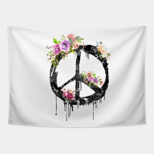 Peace Sign Tapestry