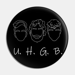 United Hair Growth Brotherhood Pin