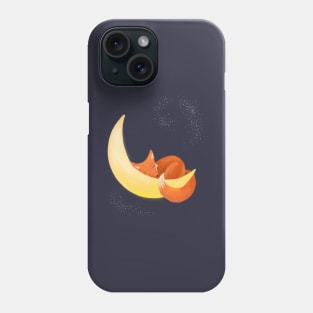 Harvest Fox Moon Phone Case