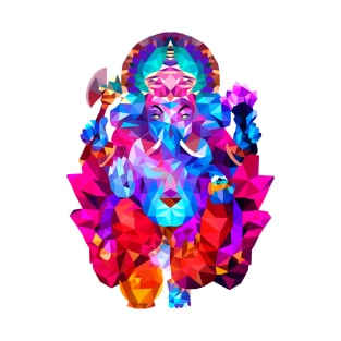 Low Poly Ganesh T-Shirt