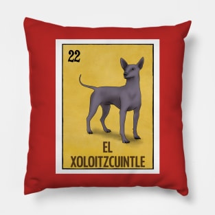 El Xoloitzcuintle Pillow