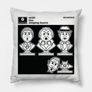 With The Singing Busts Album Cover Pillow