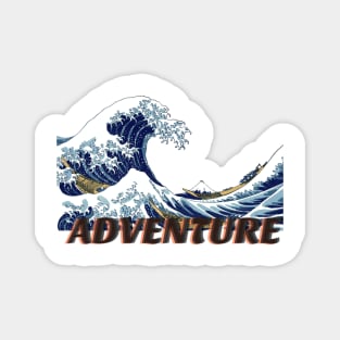 Adventure vintage design trendy Magnet