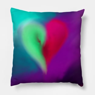 Bright heart 2 Pillow