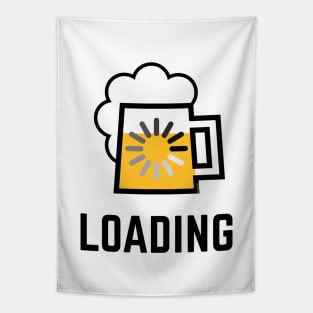 Beer Loading (Drinking In Progress / Positive / |) Tapestry