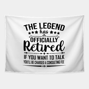 funny retirement Tapestry