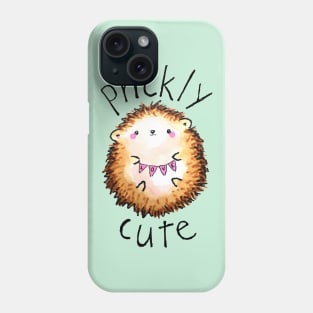 Prickly Cute Hedgehog Love Phone Case