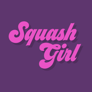 Squash Girl pink T-Shirt