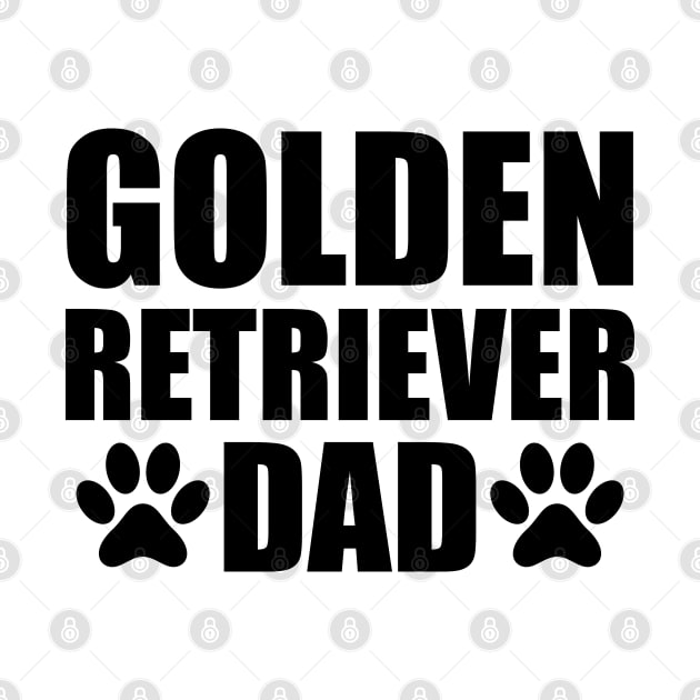 Golden Retriever Dad by KC Happy Shop