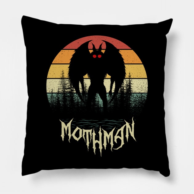 Mothman Pillow by Tesszero