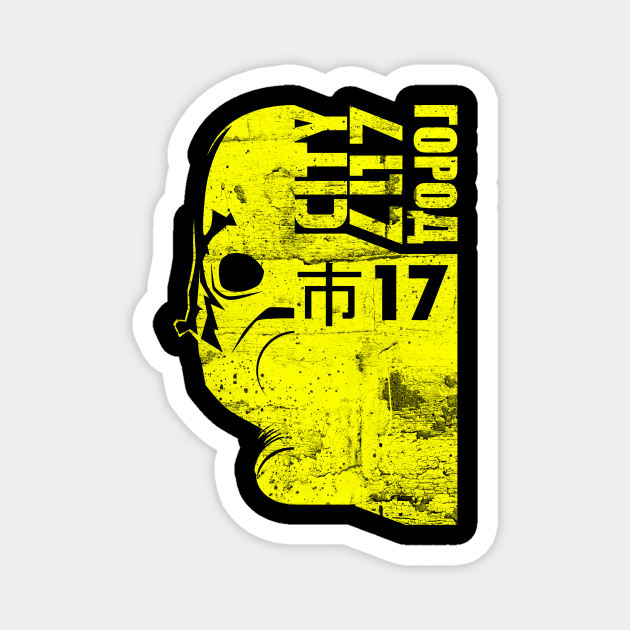 City 17 - Half Life - Magnet | TeePublic