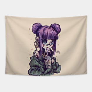 boba tea Tapestry