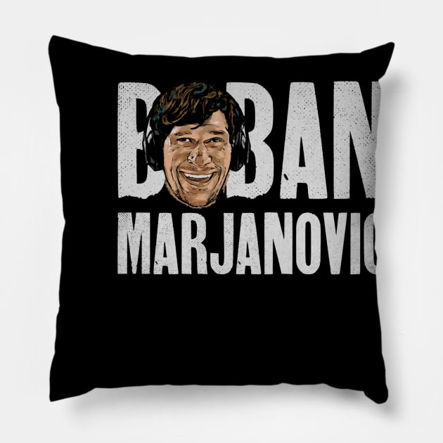 Boban Marjanovic Dallas Stack Pillow by Buya_Hamkac