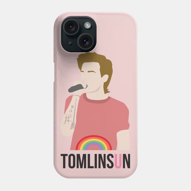 Louis Tomlinson Rainbow Phone Case by nuwandafoer