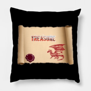 Dragon map Pillow