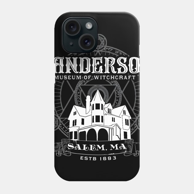 Sanderson Museum of Witchcraft Phone Case by MindsparkCreative