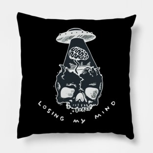 loseing my mind Pillow