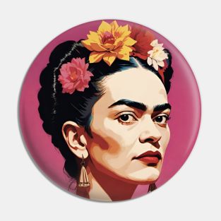 Frida Kahlo: Timeless Portrait Pin