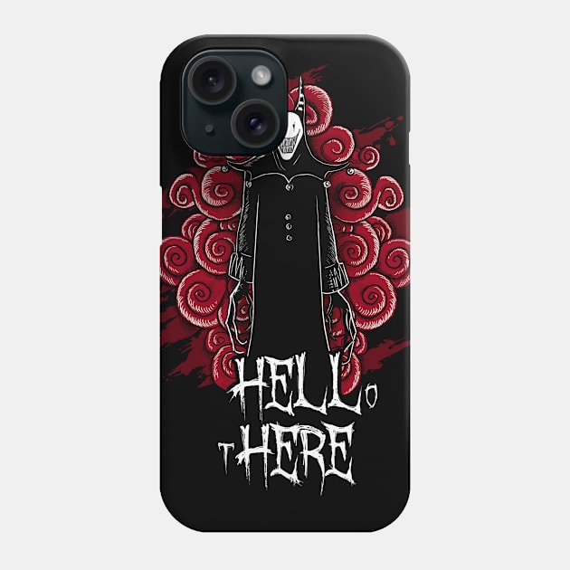 Hell(o) (t)Here Phone Case by BER