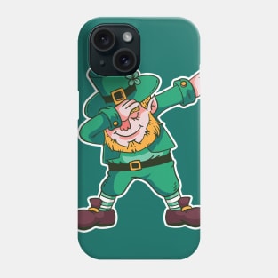 Dabbing Leprechaun Phone Case