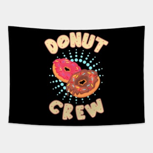 Donut Crew Birthday Party Doughnut Squad Kids Back to School Tapestry