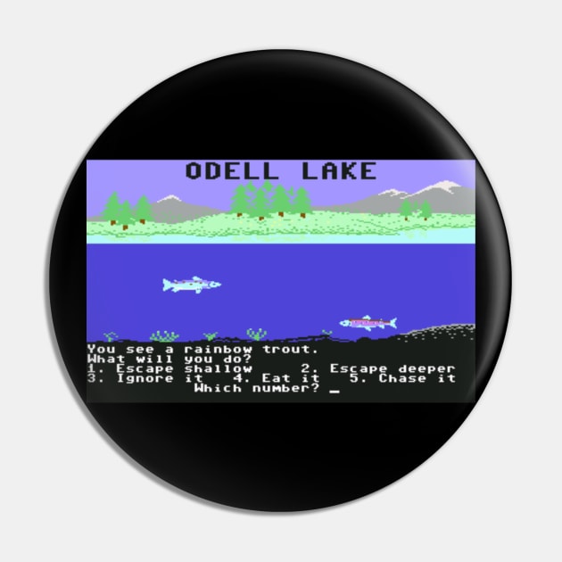 Odell Lake Classic 80’s Pin by GoneawayGames