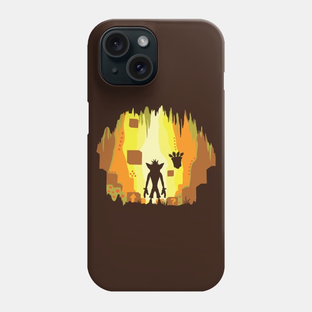 Wumpa World Phone Case by Daletheskater