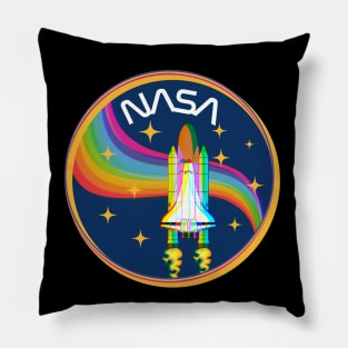 USA space agency vintage retro V03 T-shirt Pillow