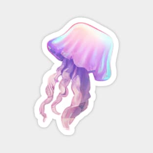 Cute Jellyfish Drawing Magnet