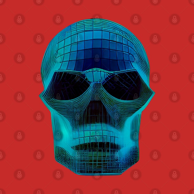 Blue Crystal Skull by SeththeWelsh