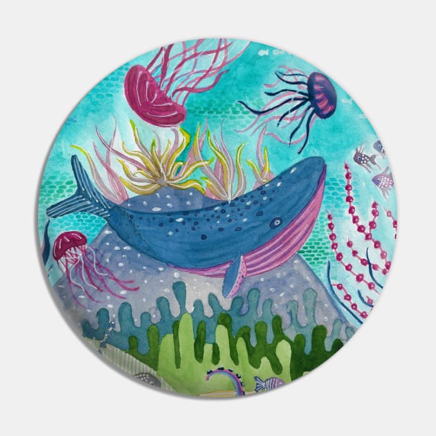 Deep Ocean Pin by julianaphein