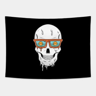 Skull Nature Tapestry