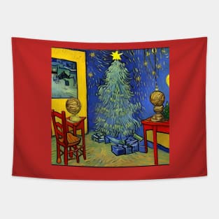 Christmas - Van Gogh Style Tapestry