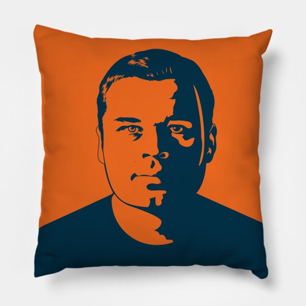 Mark 'Dukes' Viduka Pillow by StripTees