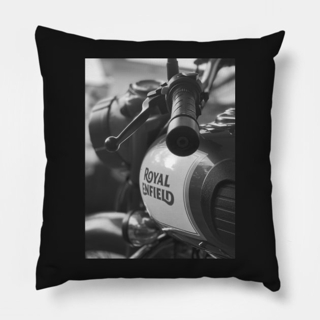 Royal Enfield Pillow by WeStarDust