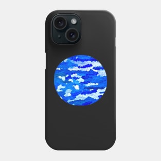 Abstract ocean print Phone Case