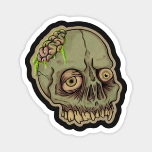 Zombie head Magnet