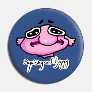 Bob the Blobfish Pin