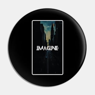 Funny imagine art, a gift for those with vast imagination Pin