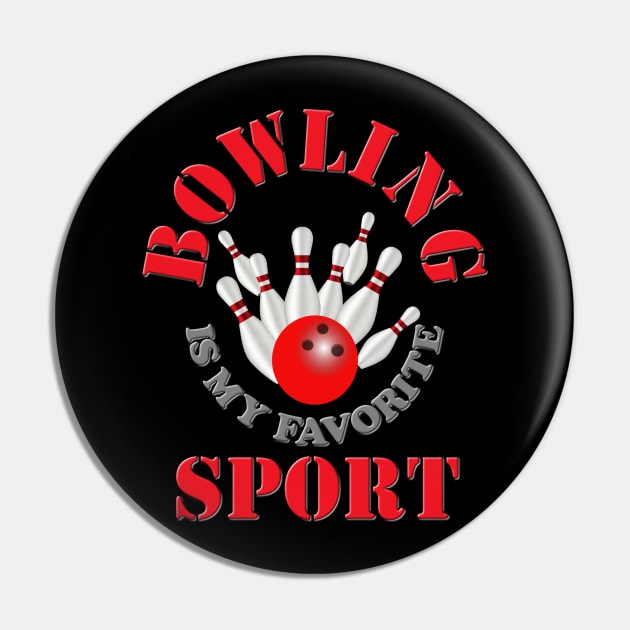 Bowling is my favorite sport, Red, i love bowling, bowling, bowling league, bowling lovers, funny bowling, bowling pins, bowling ball, bowling alley, Pin by DESIGN SPOTLIGHT