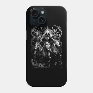 Four Horsemen of the Apocalypse Phone Case