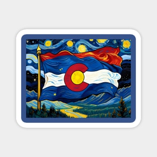 Colorado state flag Magnet