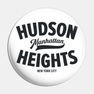 Hudson Heights Minimalist Neighborhood Design -  Manhattan - New York City Pin