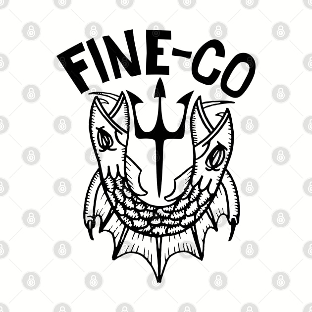 2 Headed Fine-Co logo by Fine-co