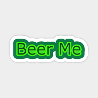 St Patricks Day Beer Elements Magnet