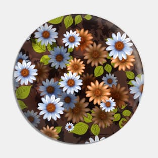 Floral Design 14 Pin