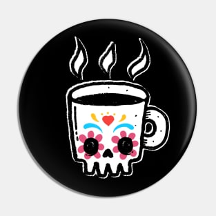 Day of the coffee Pin