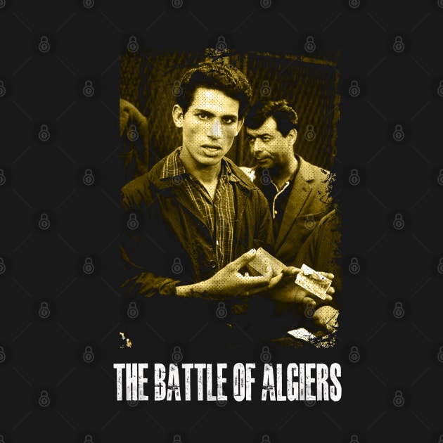 Pontecorvo's Cinematic Brilliance of Algiers Shirt by Camping Addict